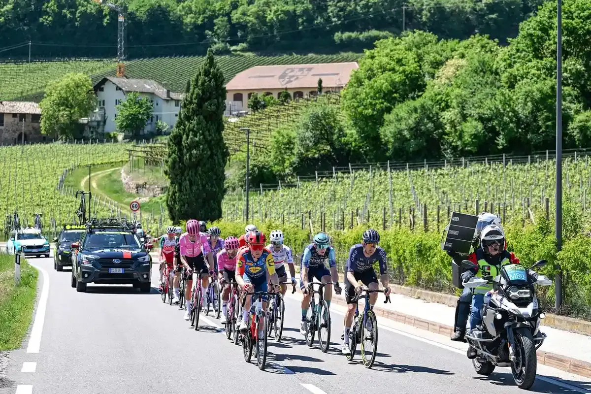 Camera Motorbikes Disrupt Cycling Race Dynamics, Riders Cry Out