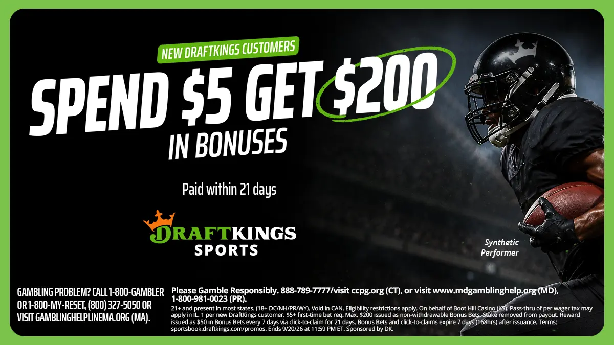 DraftKings Launches New Promo Offering $200 in Bonus Bets for New Users