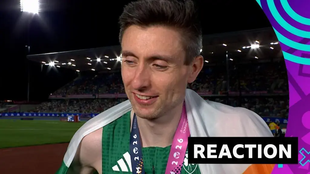 Irish Runner Claims Historic European Gold
