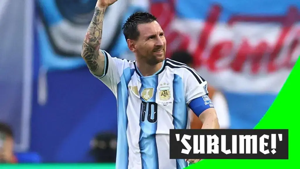 Messi Scores Stunning Opener for Argentina in Miami Match