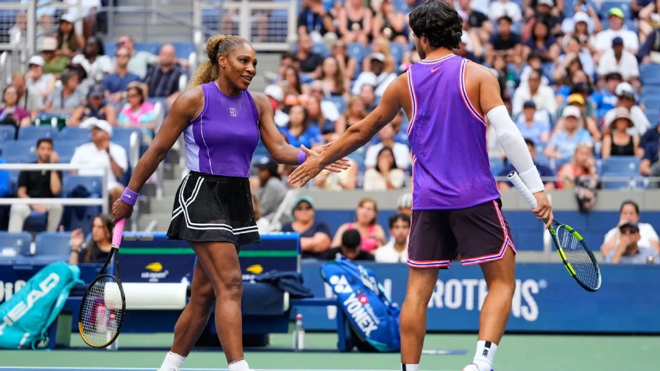 Serena and Alcaraz Win Mixed Debut