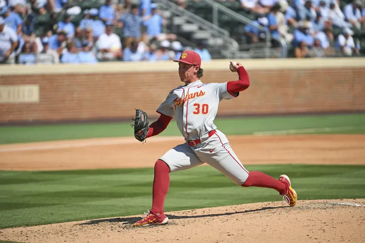 USC Ace Mason Edwards Signs with Oakland Athletics, Ending College Career