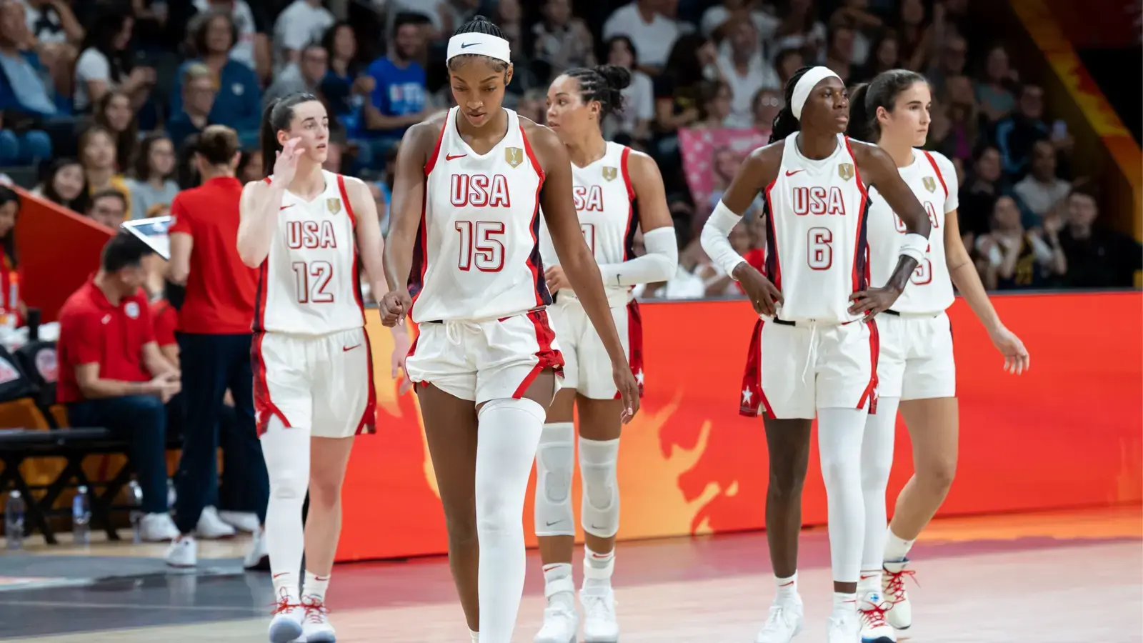 Caitlin Clark and Angel Reese Lead Team USA Past Quarterfinal Hurdle