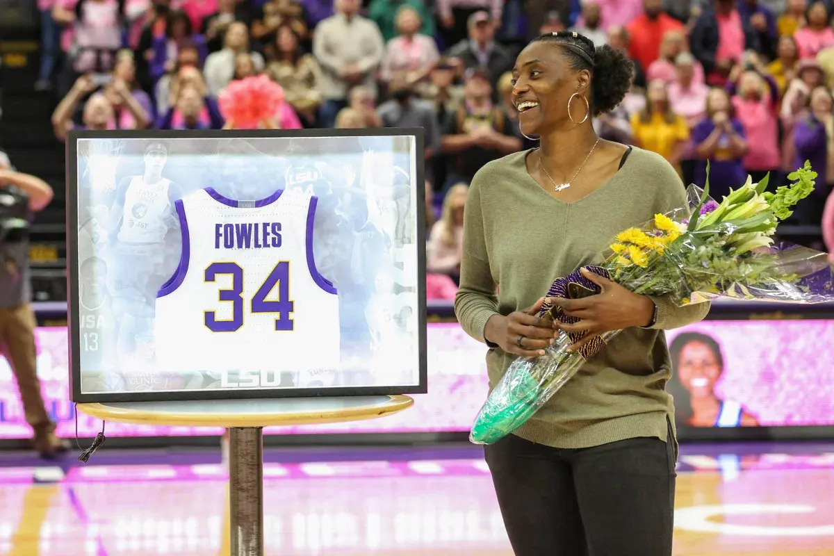 Sylvia Fowles Becomes Second Female LSU Athlete Honored With Statue
