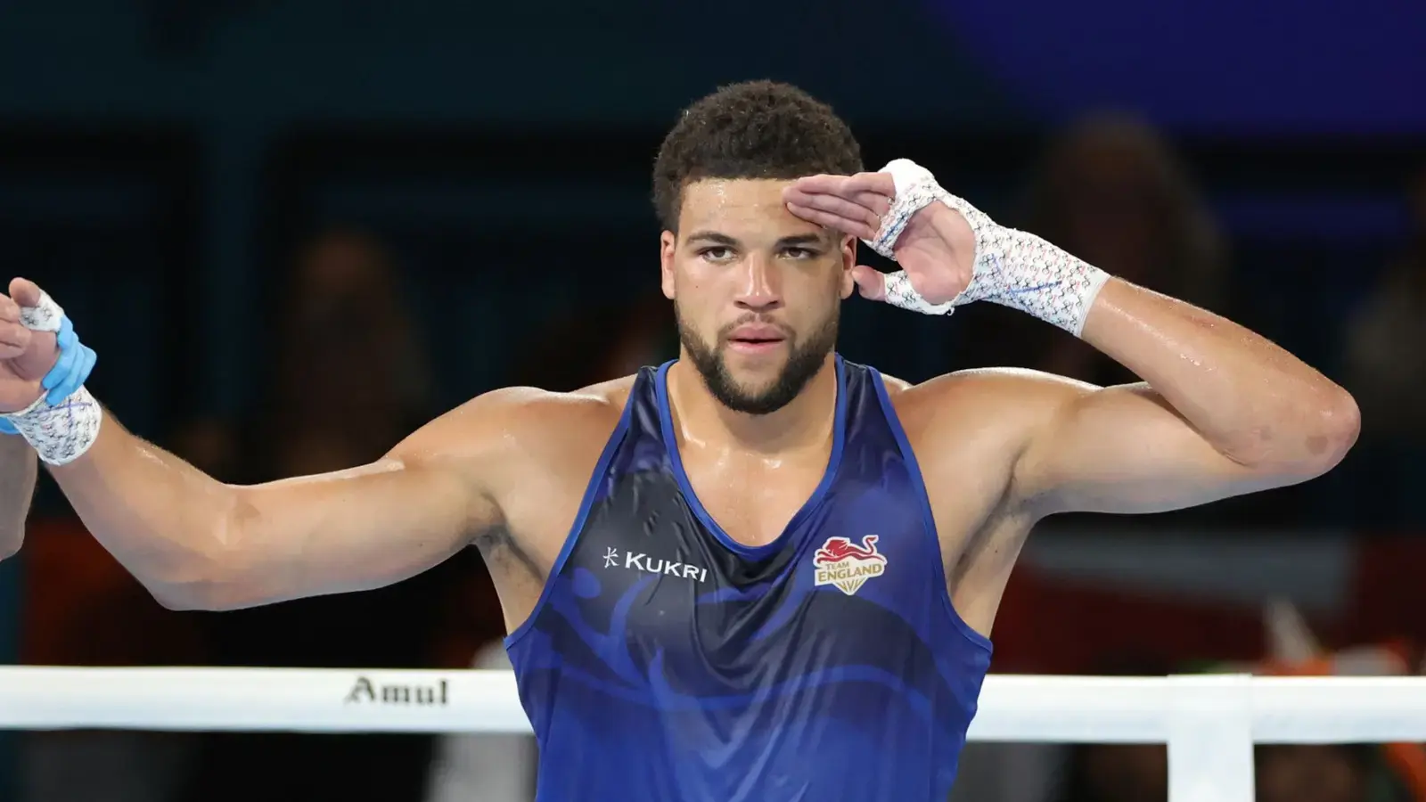 Damar Thomas Advances to Super-Heavyweight Final