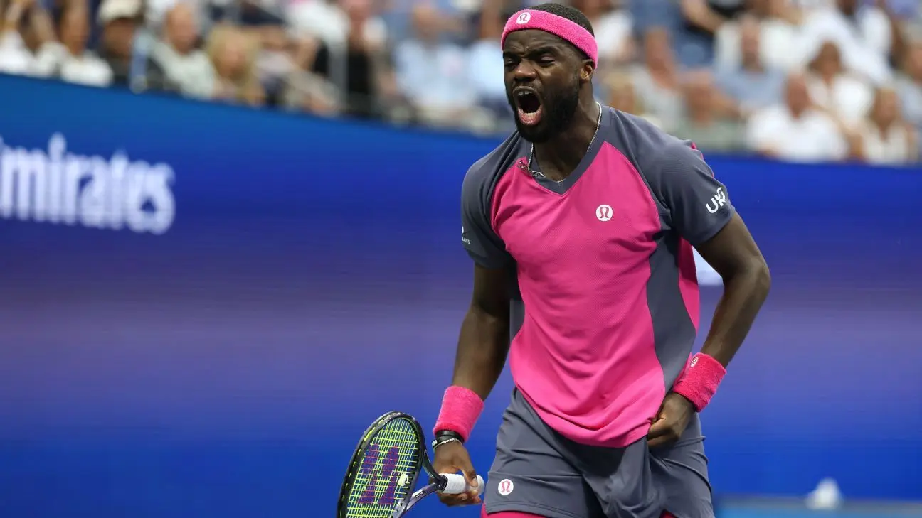 Frances Tiafoe reaches US Open semifinals after thrilling five-set victory over Alex Michelsen