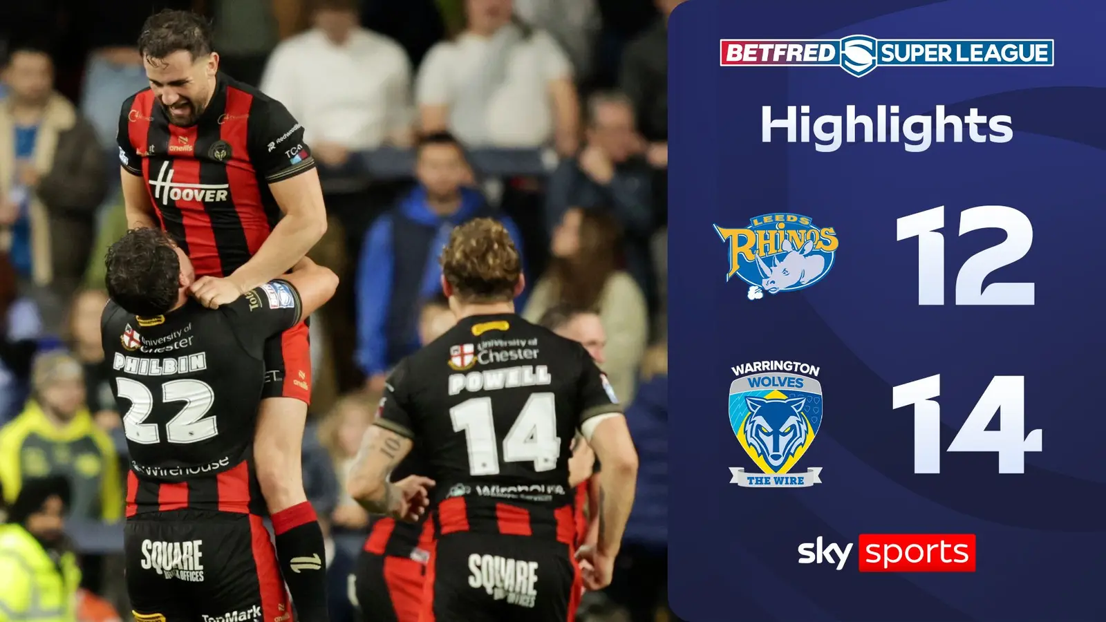 Warrington Wolves Advance to Super League Grand Final After Narrow Win Over Leeds