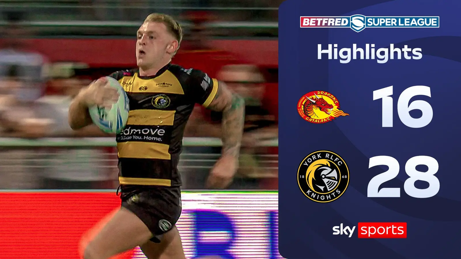 York Knights break losing streak with win over Catalans Dragons