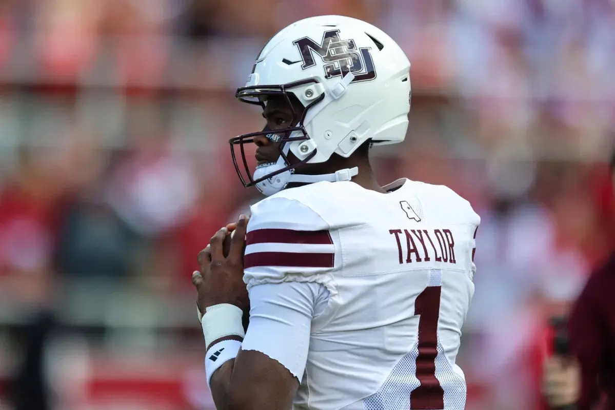 Jeff Lebby Provides Health Update on Kamario Taylor After Mississippi State QB Leaves Alabama Game With Injury
