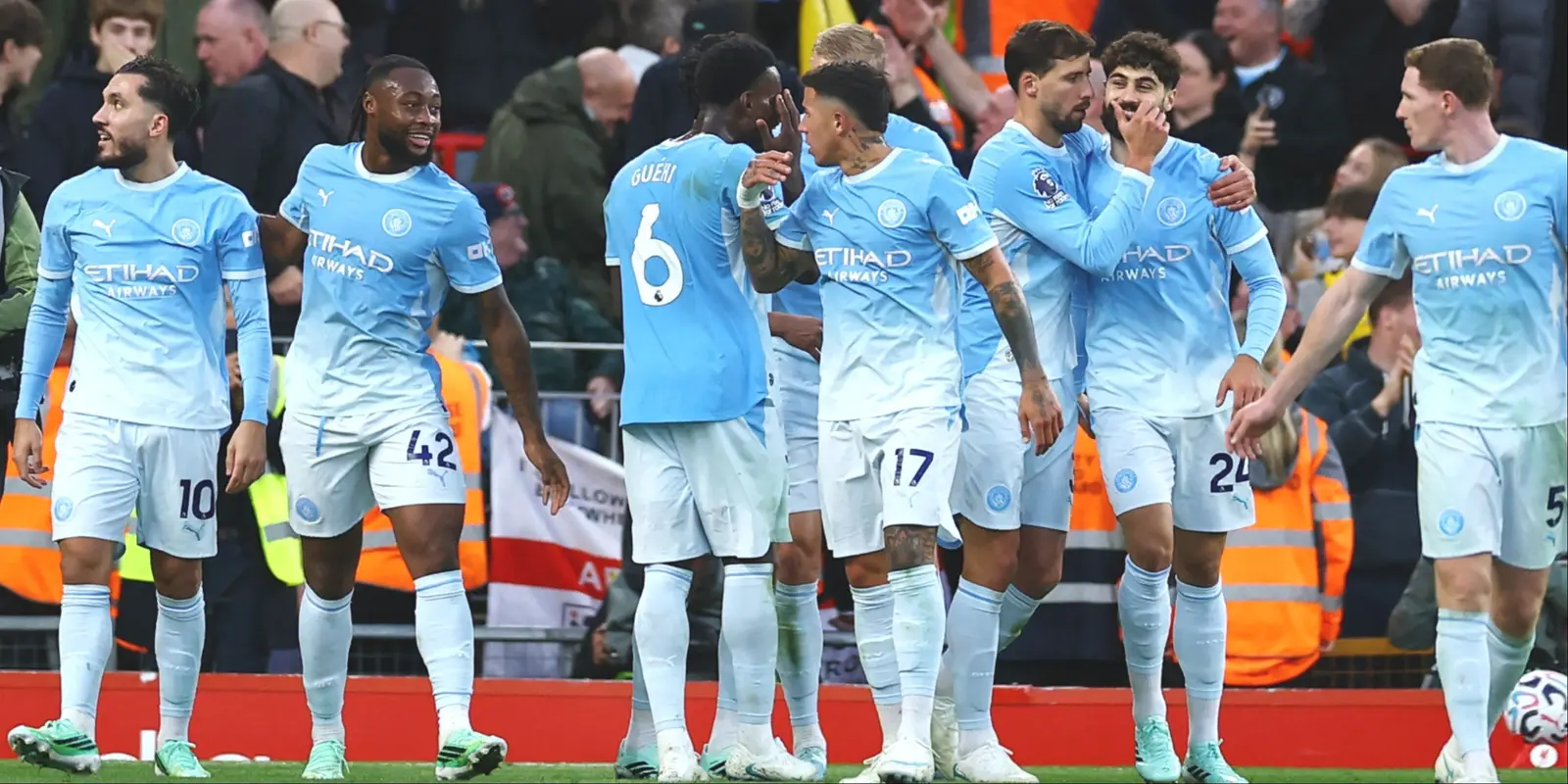 Manchester City Bar Liverpool Manager from Post-Match Interview After 3-0 Victory