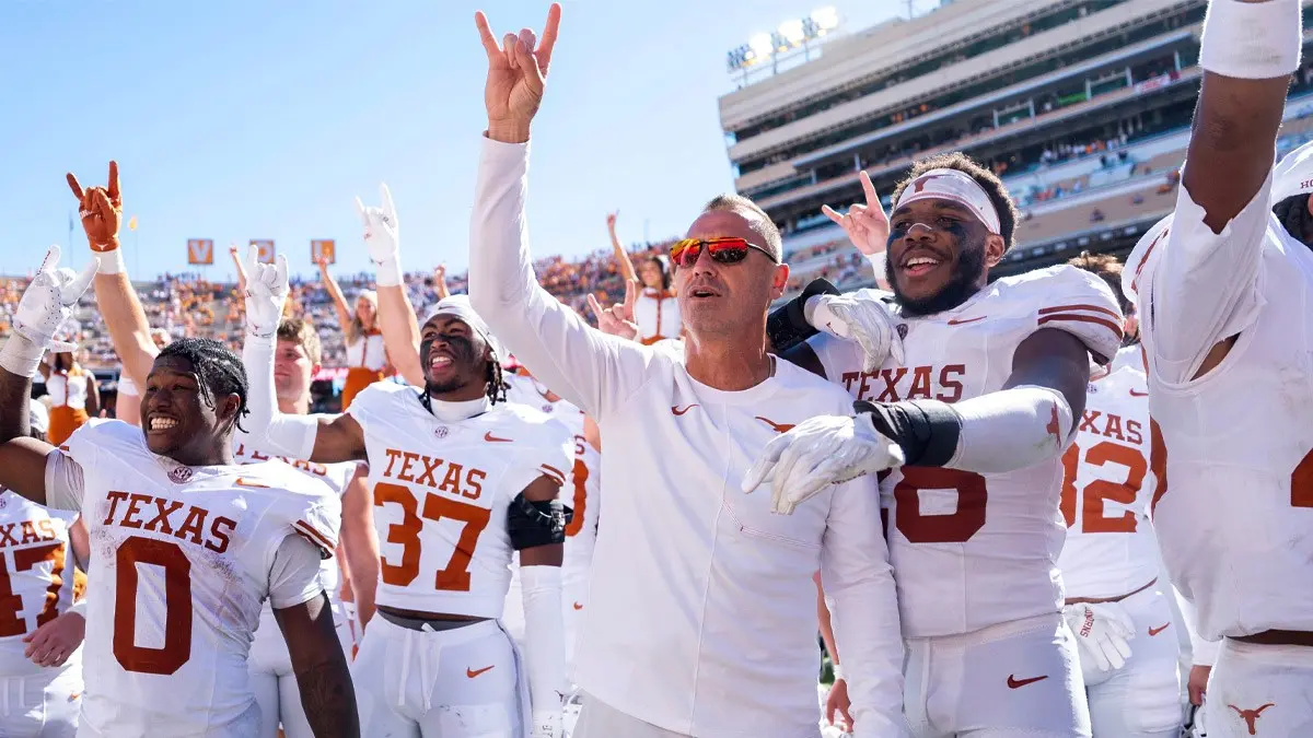 Texas Coach Steve Sarkisian Drops Mic After Tennessee Game, Warns of SEC Challenge