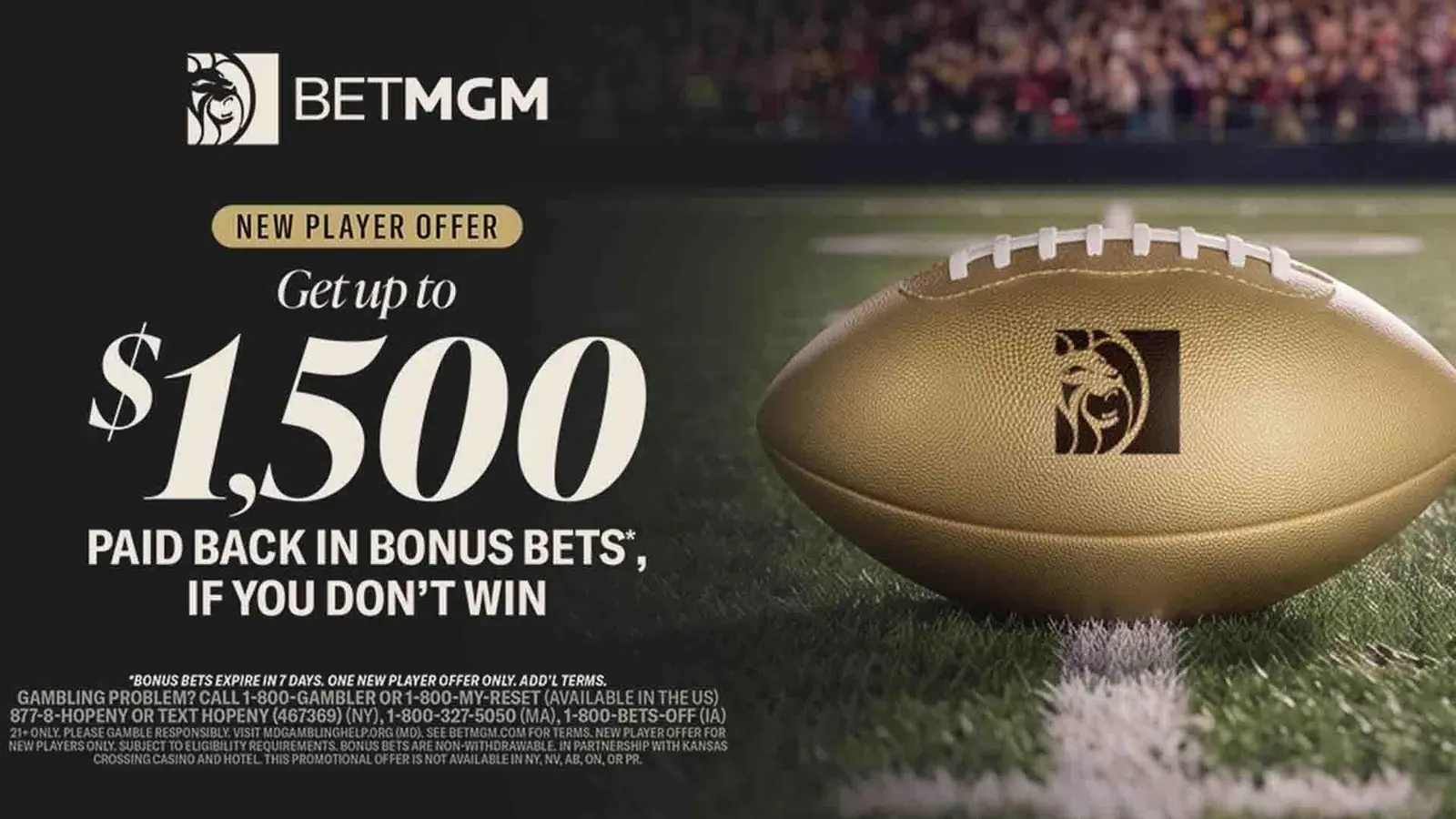 BetMGM Offers New Users Big Bonus Bets